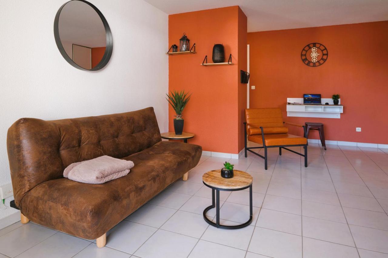 Tout Confort ! Calme, Climatisation, Piscine, Parking Gratuit, Grande Terrasse, Netflix, Wifi Carcassonne Buitenkant foto